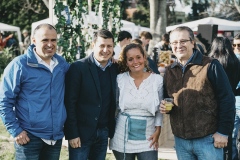 Marcelo Torrealba, Mauricio Blanco, Sofía Muñoz y Antonio García