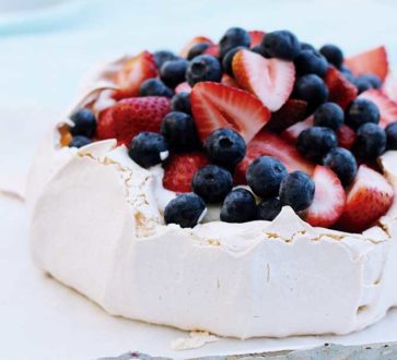 Pavlova de Frutos Rojos